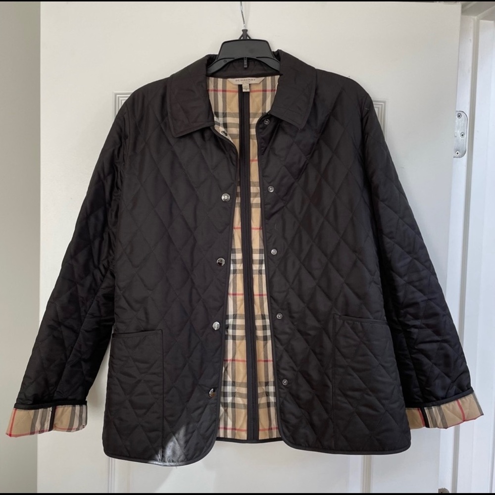 Burberry authentic black jacket